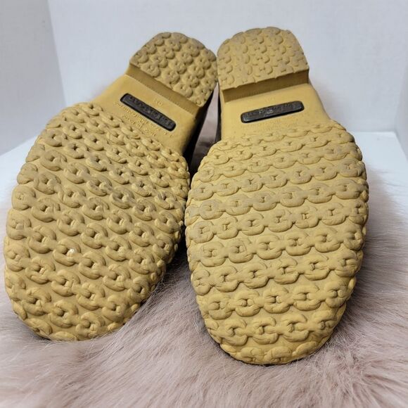 LL. Bean Women’s Boots Gumshoes Brown Leather Padded Collar Duck Shoes Size 7 - Picture 10 of 10